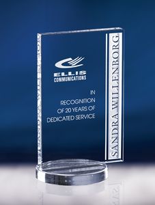 6.5" Avante Crystal Award