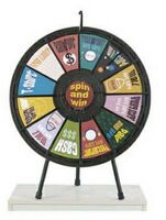 12 Slot Tabletop Prize Wheel - Games