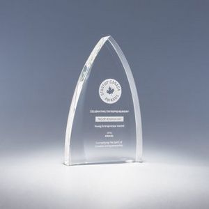 7" Foremost Crystal Award