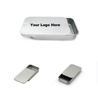 Mini Tin Box with Sliding Lid - Boxes, Containers