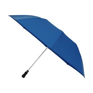 Elements 58" Recycled Auto Open Travel Folding Umbrella - Royal Blue