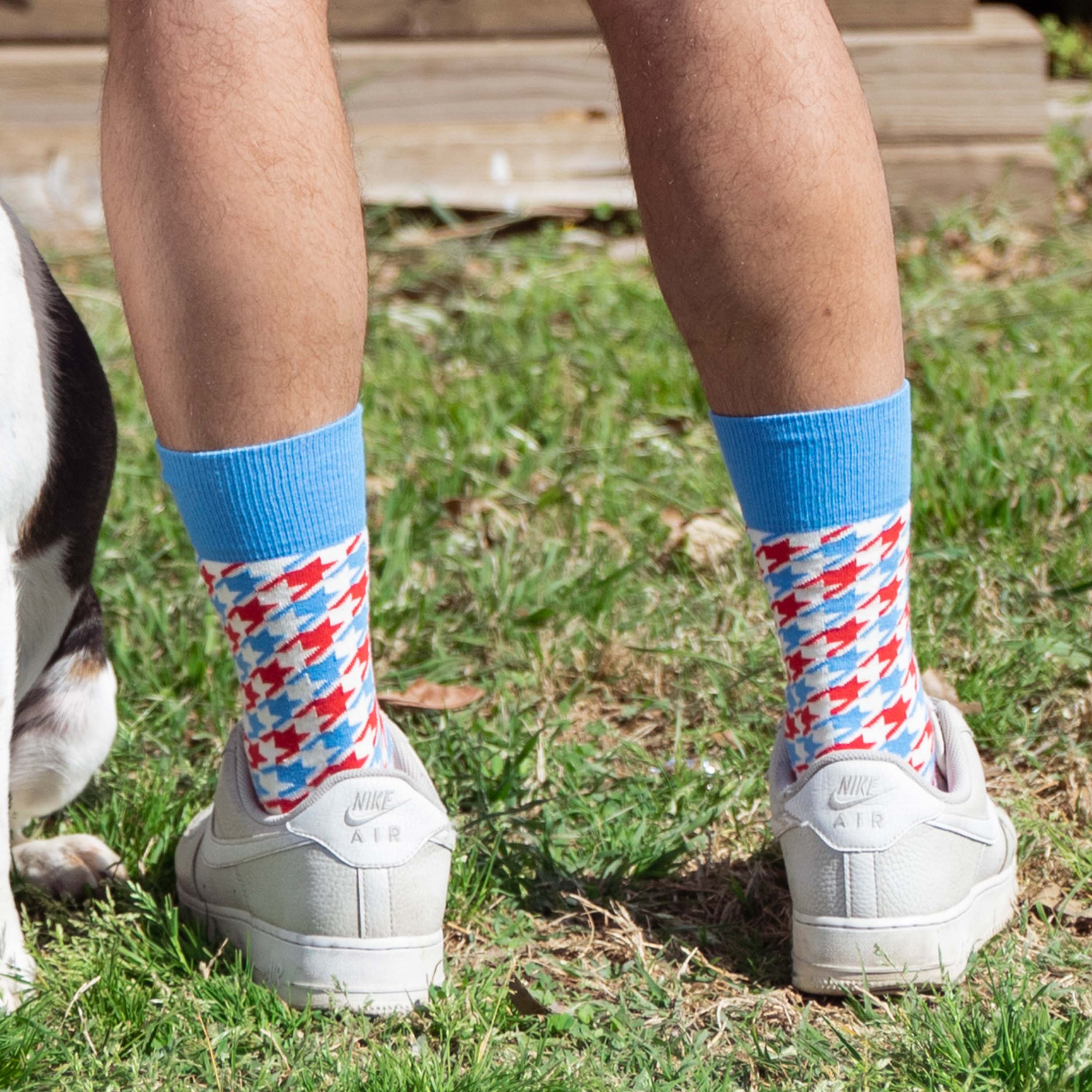 Dress USA Socks - Patriotic Footwear Made in America - American Made - Socks