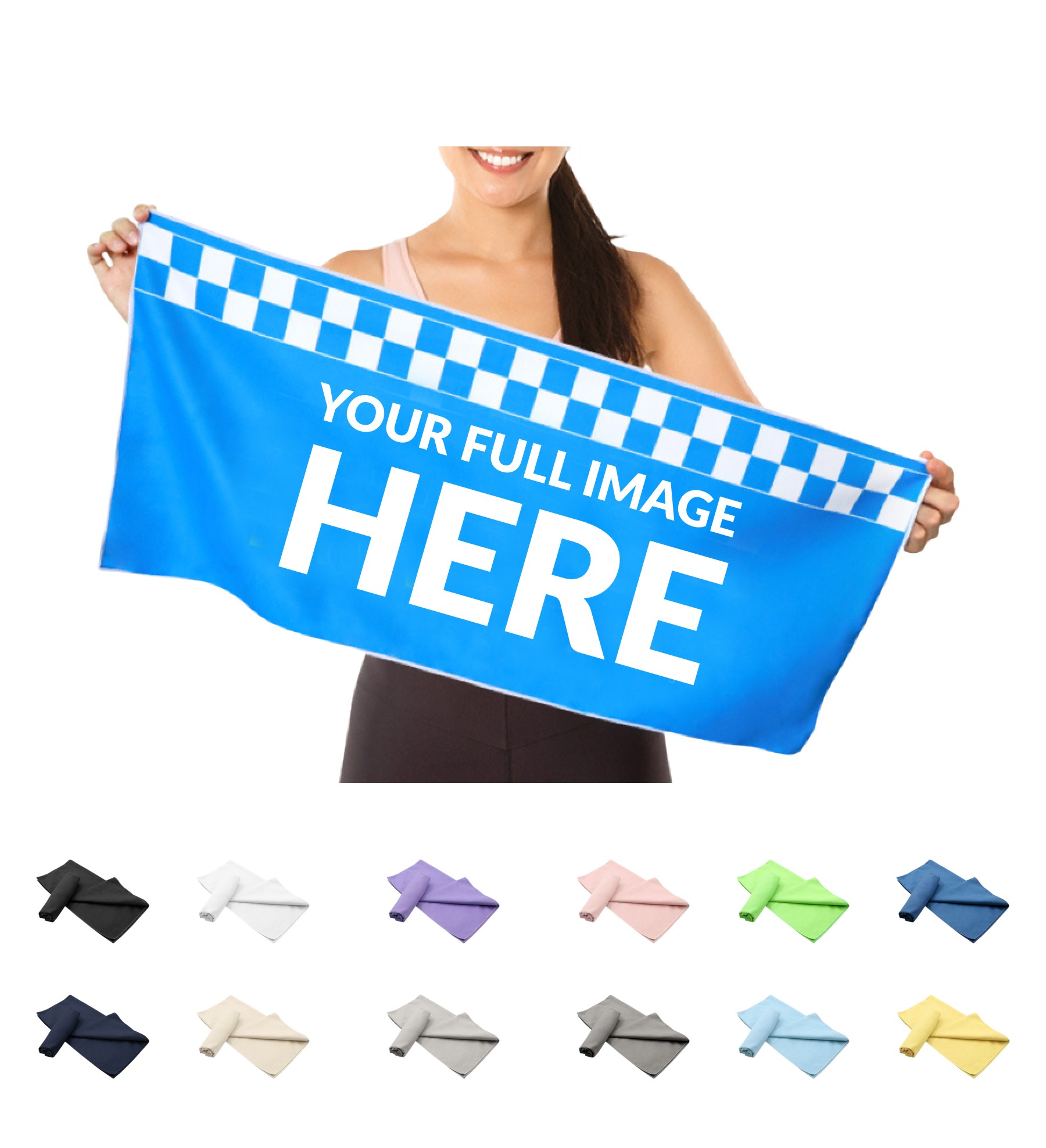 Microfiber Velour Gym Towel - Towels