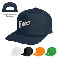 Stroke Play Solid Rope Cap