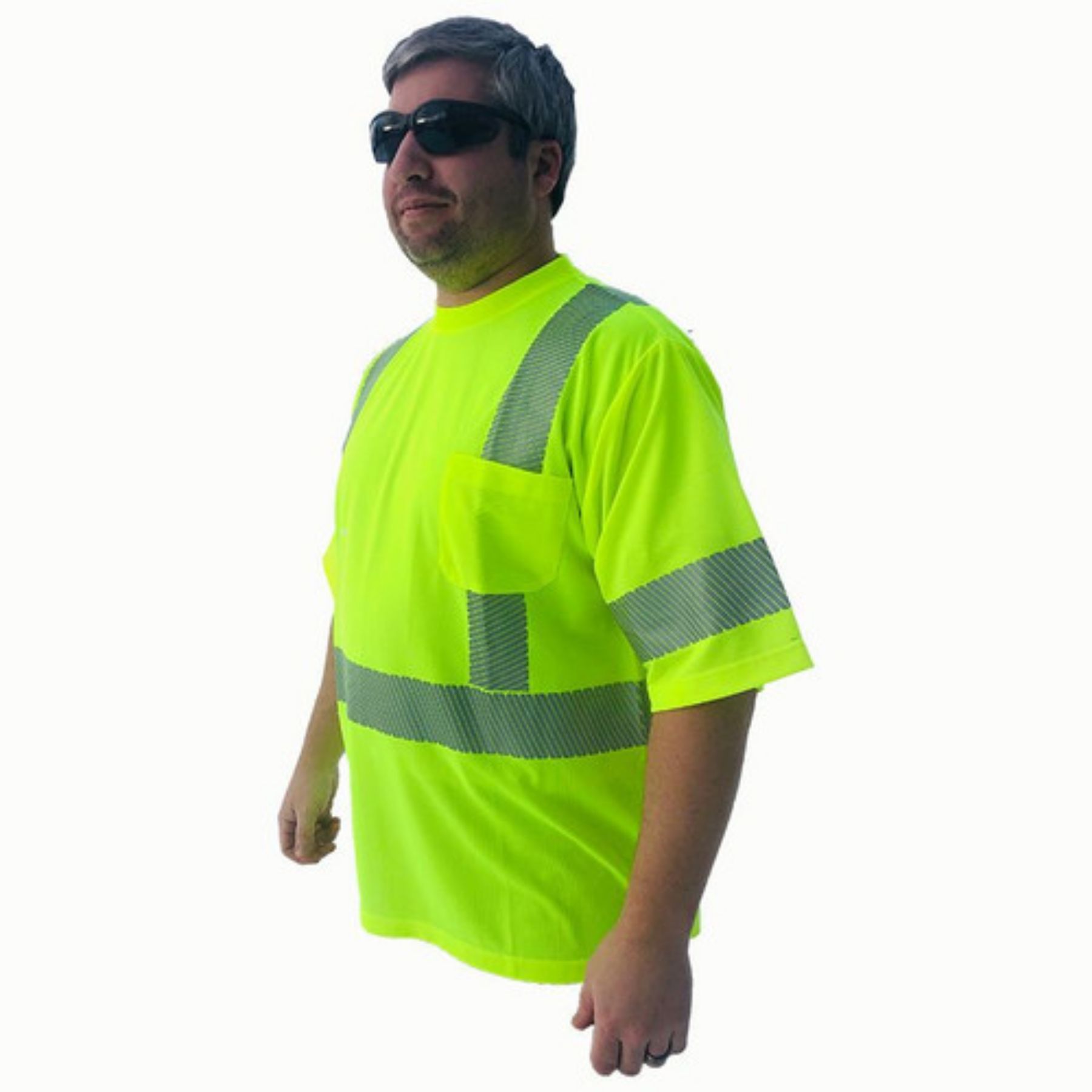 Forester C3SGG Class 3 Short Sleeve Green Safety Shirts - Shirts