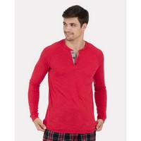 Boxercraft Unisex Henley Long Sleeve T-Shirt - BM3101 - Shirts
