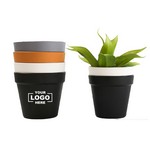 Mini Square Plastic Succulent Planter Pots