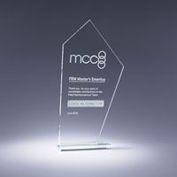 6.5" Altitude Crystal Award