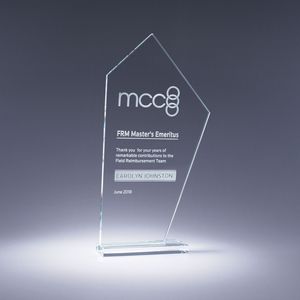 6.5" Altitude Crystal Award