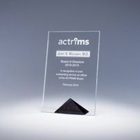 8" Paramount Crystal Award