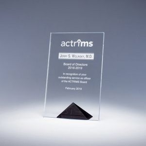 8" Paramount Crystal Award