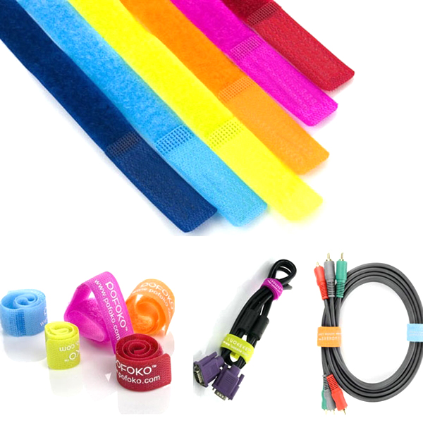 Hook and Loop Cable Tie - Organizers, Straps