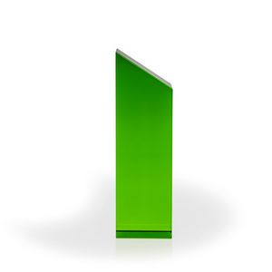 Winslow Green Slant Column, UV Printed