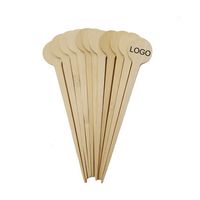 5" 100% Natural Bamboo Wooden Cocktail Pick/Mixing Stirrer - Stirrers, Toothpicks
