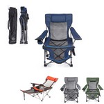 Portable Folding Chair with Drink Holder
