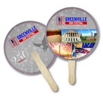 America 250 Circle Hand Fan