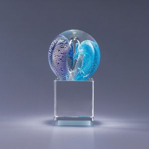 7.5" Helix Crystal Award