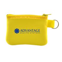 Zip Pouch w/Key Ring