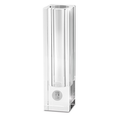 Bellaire Vase W/ Silver Medallion