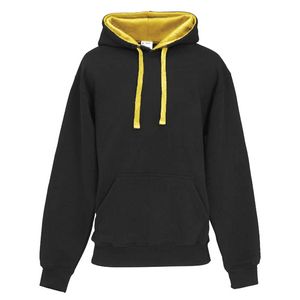 Contrast Pullover Hoodie - Hoodies, Sweaters