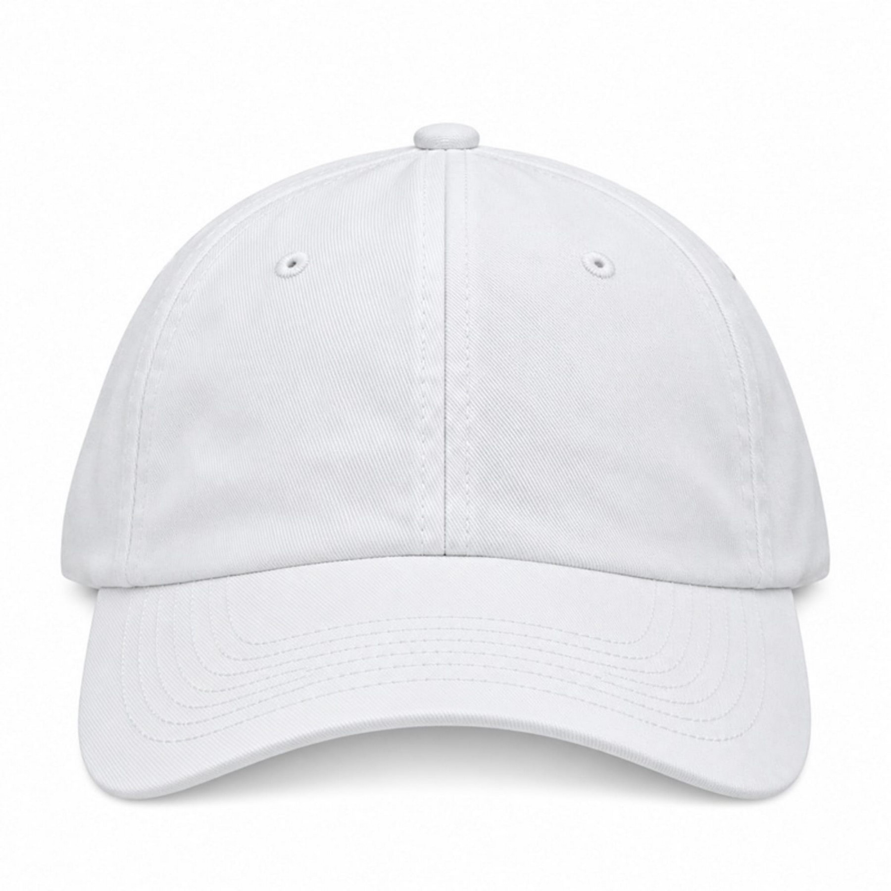Big Accessories 6-Panel Brushed Twill Unstructured Cap - Caps