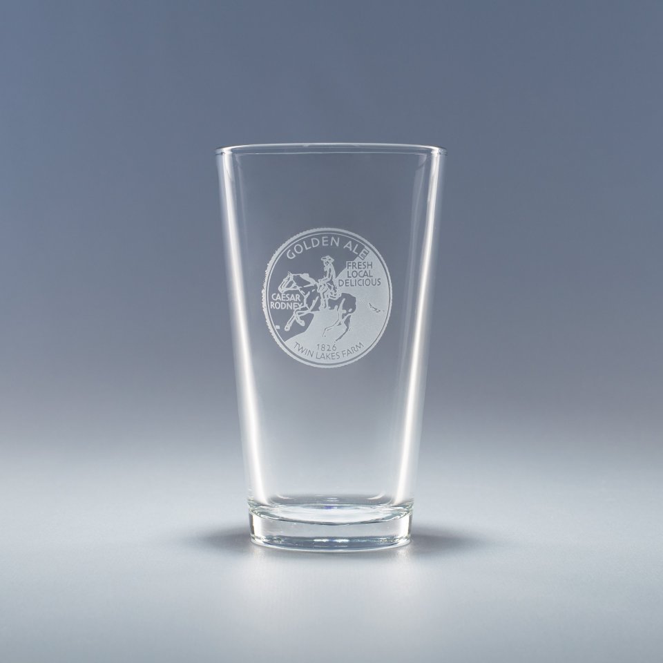 16 Oz. Individually Boxed Micro-Brew Glass