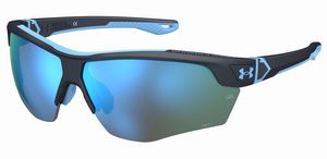 Under Armour® UA Yard Dual Mirror Sunglasses w/Blue Lenses - Sunglasses