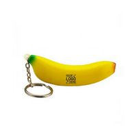 Banana Squeeze Release Ball with Keychain - Squeeze Toys