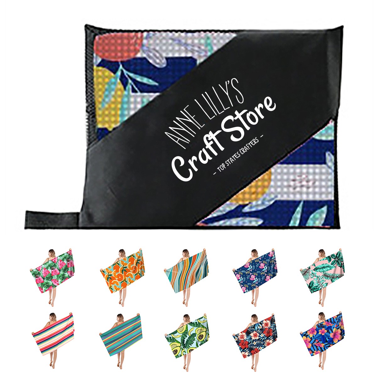 Quick Drying Beach Towel - Towels