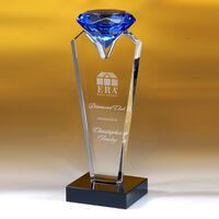 10" Awards-Optical Crystal Award/Trophy - Trophies, Crystal
