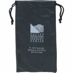 Leatherette Drawstring Pouch