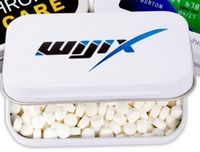 Rectangular Tin w/Shaped Mints