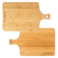 Eco-Friendly Rectangle Bamboo Wood Charcuterie Cutting Board