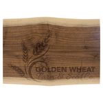 Black Walnut Rectangle Charcuterie Board, 13-3/4" x 9-3/4"