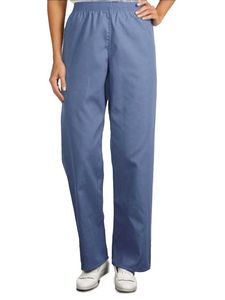 Fashion Seal - Unisex Reversible Elastic Waist Pant - Scrubs, Pants
