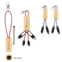 Bamboo Slider Multi-chargin Cables