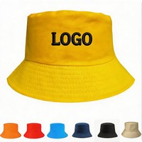 Summer Sun Shade Cotton Bucket Hat - Caps