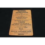 Custom Leatherette Invitation - NVX01-71A