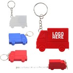 Mini Truck Shape Tape Measure Keychain