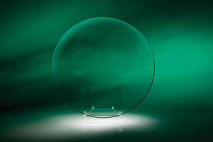 8" Quest Jade Crystal Award Plate