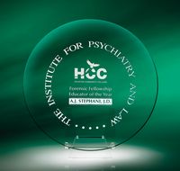 8" Quest Jade Crystal Award Plate