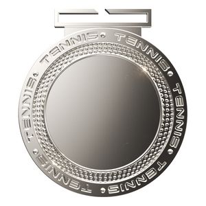 Dual Plated Tennis Medallions 3"