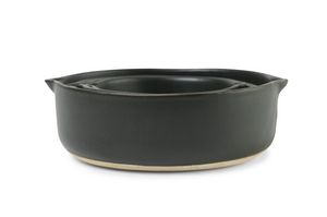 Be Home® Brampton Nested Stoneware Measuring Cups - Black