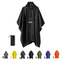 Waterproof Raincoat with Pocket - Ponchos