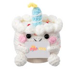 Positive Gift Cake Mood Crochet Doll