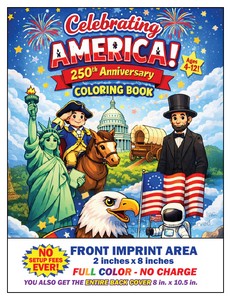 America's 250th Anniversary Imprint Coloring Book