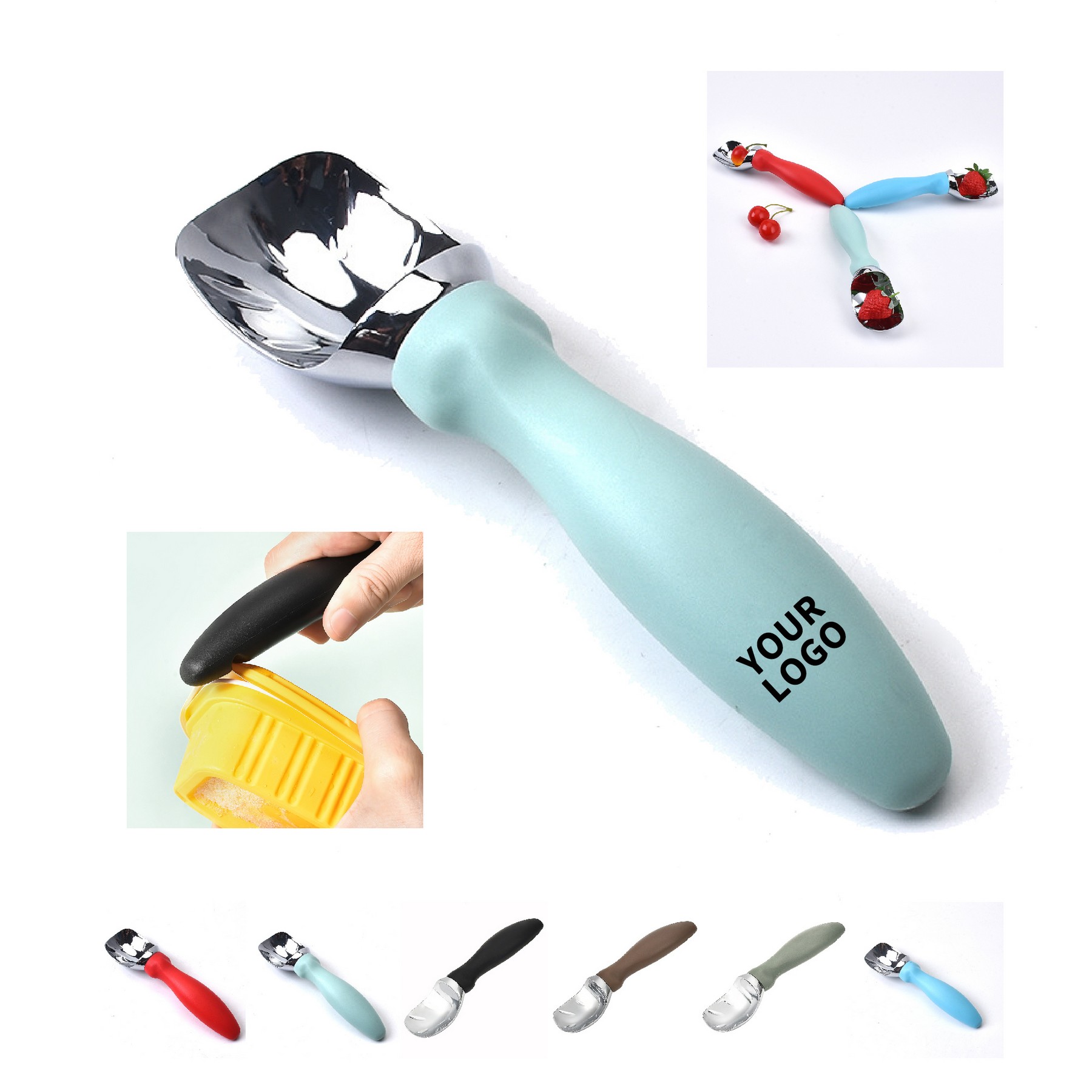 Zinc Alloy Heavy Duty Ice Cream Scoop - Scoopers