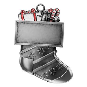 Vibraprint® Stocking Holiday Ornament (2-1/2")