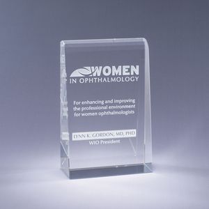 8" Brillante Crystal Award