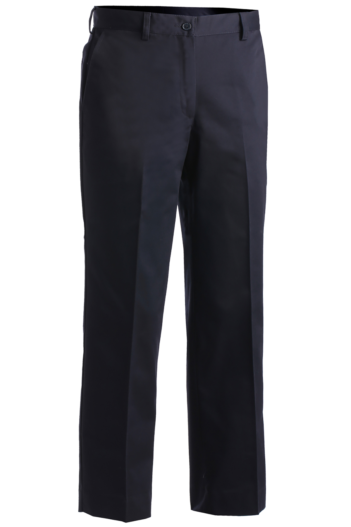 Ladies' Microfiber Flat Front Dress Pant - Pants